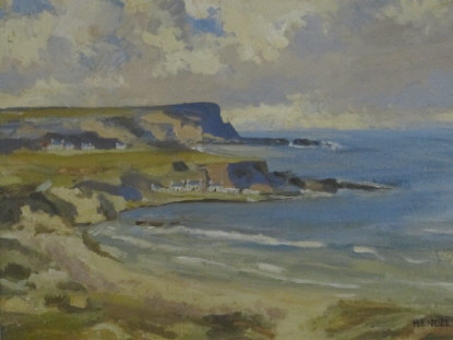 Seashore with Cottages by Henry Echlin Neill - Auction record, sale price, and art valuation. Compare with similar artists and explore comparable artworks.