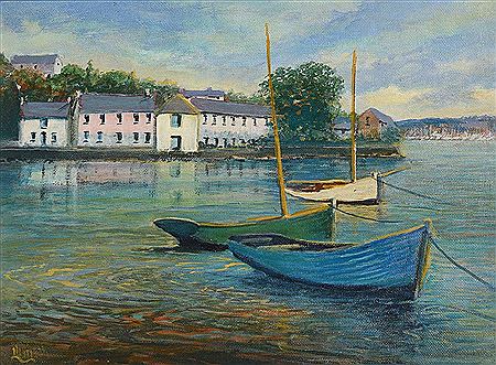 The Scilly Kinsale by Michael Moore - Auction record, sale price, and art valuation. Compare with similar artists and explore comparable artworks.