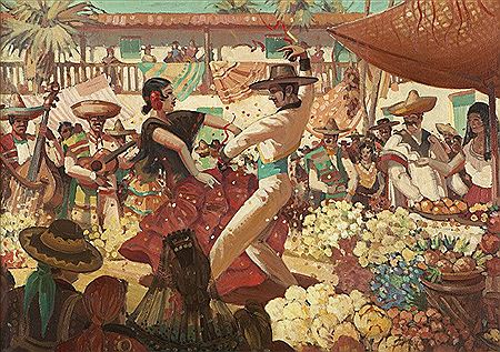 Fiesta scene