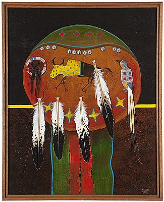 'Kiowa Shield, Comanche'