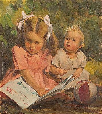 Due bimbi by Michele de Simone - Auction record, sale price, and art valuation. Compare with similar artists and explore comparable artworks.