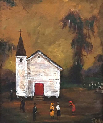 Worshipping In The Evening