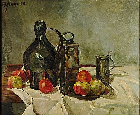 Sample artwork by Fritz Schwaiger (1878 - 1953), known for painting - View similar artists and auction records