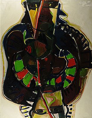 "Life-circle". Körper mit zwei Köpfen