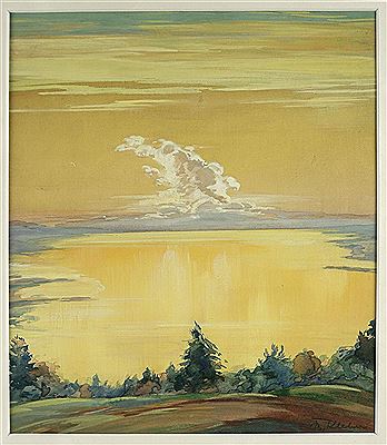 Blick vom Pfänder auf den Bodensee (?)