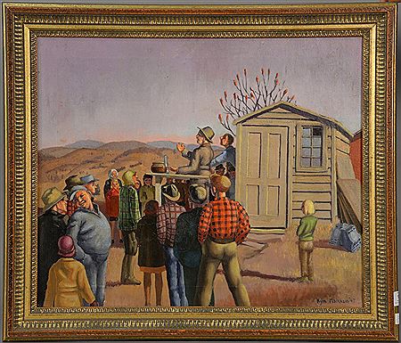 Country Auction in the Fall
