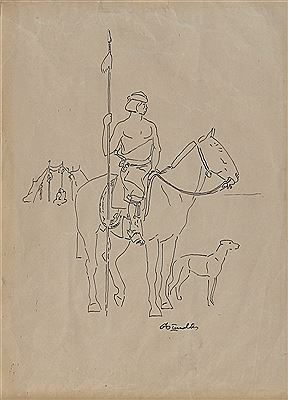 "INDIO A CABALLO" by Alberto Guiraldes - Auction record, sale price, and art valuation. Compare with similar artists and explore comparable artworks.