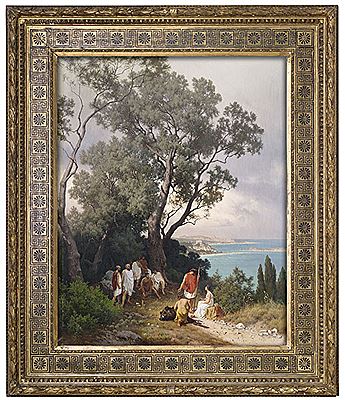Sample artwork by Hugo Knorr (1834 - 1904), known for painting - View similar artists and auction records
