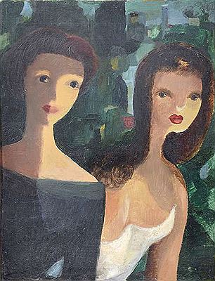 Two young women by Oskar Weiss - Auction record, sale price, and art valuation. Compare with similar artists and explore comparable artworks.