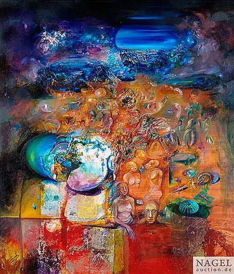 The big bang, 1989 by Ergin Inan - Auction record, sale price, and art valuation. Compare with similar artists and explore comparable artworks.
