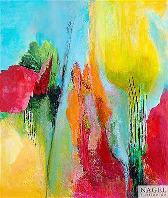 Sample artwork by Gaby Burner (Born 1948), known for painting - View similar artists and auction records