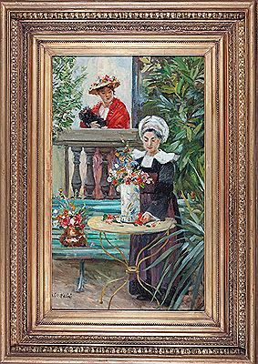 Arranging Flowers