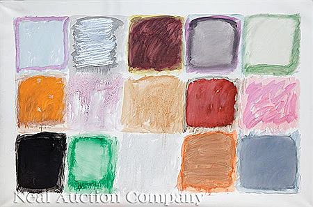 "Cluster #1" by Ida Rittenberg Kohlmeyer - Auction record, sale price, and art valuation. Compare with similar artists and explore comparable artworks.