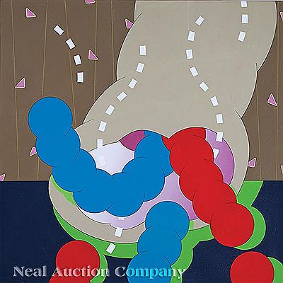 "Davashi VII" by Michael Ledet - Auction record, sale price, and art valuation. Compare with similar artists and explore comparable artworks.