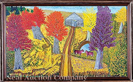 "Path and Pasture" by Theora Alton Hamblett - Auction record, sale price, and art valuation. Compare with similar artists and explore comparable artworks.