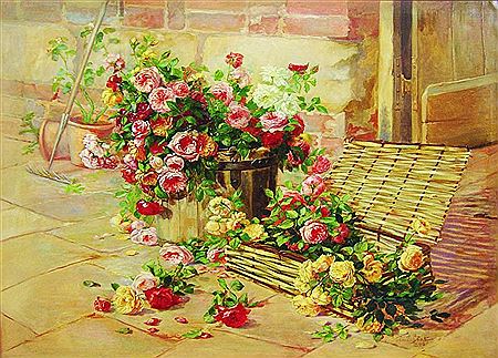 The Garden Steps, Surrounded by Roses by Paul Beat - Auction record, sale price, and art valuation. Compare with similar artists and explore comparable artworks.