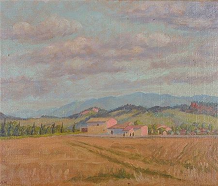 "Evening, Joucas, Provence"