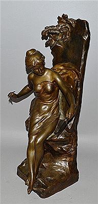 A YOUNG LADY HOLDING A BUTTERFLY by Lucie Signoret-Ledieu - Auction record, sale price, and art valuation. Compare with similar artists and explore comparable artworks.