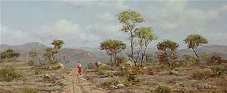 An African Landscape by Henry Bredenkamp - Auction record, sale price, and art valuation. Compare with similar artists and explore comparable artworks.