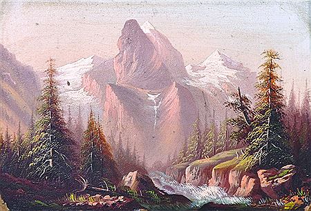 A Swiss Mountainous River Landscape by Sarah A Doidge - Auction record, sale price, and art valuation. Compare with similar artists and explore comparable artworks.