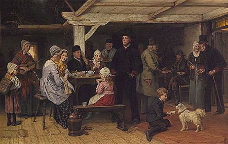 Promise of marriage on Helgoland