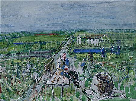 Sample artwork by Oskar Coester (1886 - 1955), known for painting - View similar artists and auction records