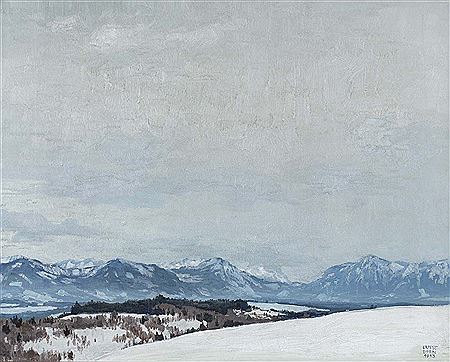 Winterlandschaft am Tegernsee