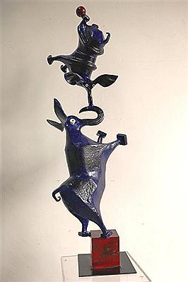 Petit éléphant bleu deviendra grand....