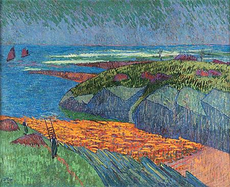 Les ramasseurs de Goémon - Brigneau, 1910