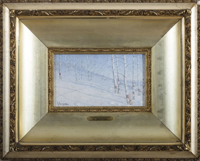 Norwegian Winter by Gulbrand Sether - Auction record, sale price, and art valuation. Compare with similar artists and explore comparable artworks.