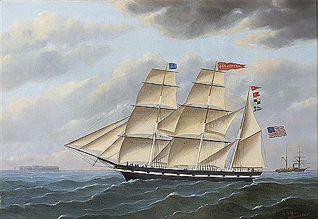 The Amercian Bark "Jenny Pitts"