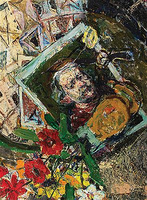 Naturaleza muerta con Rembrandt, 1997