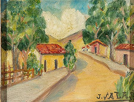 Sample artwork by Julio Salas (20th century), known for painting - View similar artists and auction records