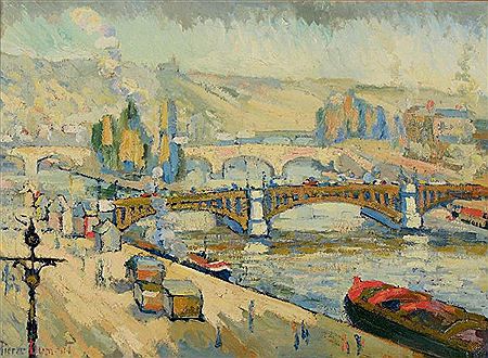 Les quais à Rouen