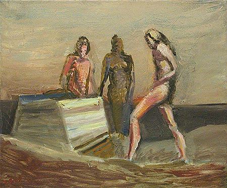 Strandbild Begegnung by Hans Vent - Auction record, sale price, and art valuation. Compare with similar artists and explore comparable artworks.