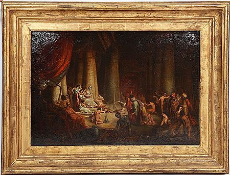 "SCENE DE PALAIS ORIENTAL"