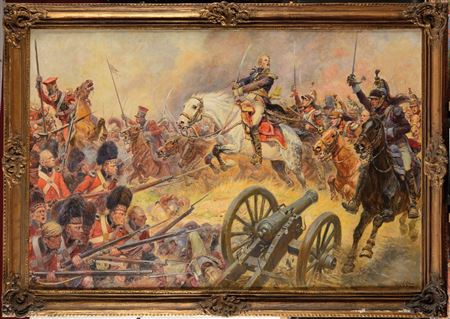 La charge de Ney à Waterloo