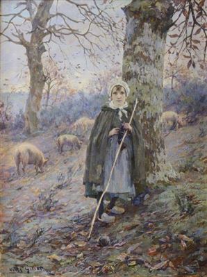 La gardienne de cochons