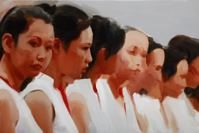 Chinese womem by Tamás Lorincz - Auction record, sale price, and art valuation. Compare with similar artists and explore comparable artworks.