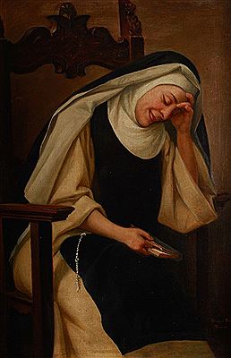 Cistercian nun by Giuseppe Panini - Auction record, sale price, and art valuation. Compare with similar artists and explore comparable artworks.