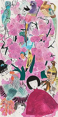 Sample artwork by Mengsha Wang (21st Century), known for painting - View similar artists and auction records