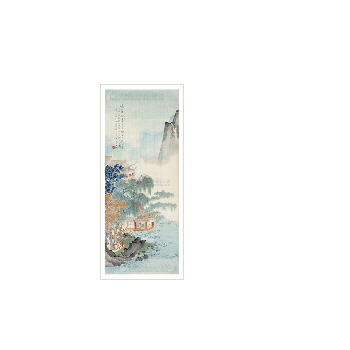 LANDSCAPE hanging scroll