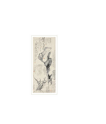 STONE AND ORCHID