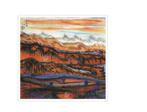 Sample artwork by Jiannan Huang (Born 1952), known for painting - View similar artists and auction records