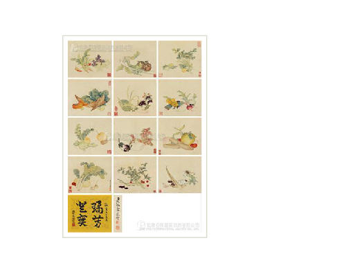 Sample artwork by Chengpei Wang (- 1805), known for drawing, painting, calligraphy - View similar artists and auction records