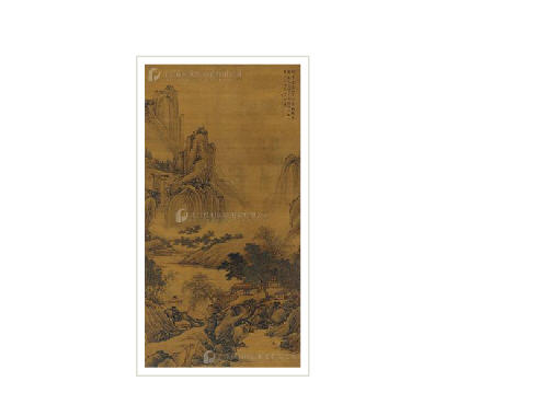 Landscape Hanging scroll