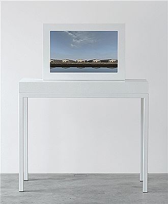 Grow Finish Unit (Eva, Oklahoma), 2008 by John Gerrard - Auction record, sale price, and art valuation. Compare with similar artists and explore comparable artworks.