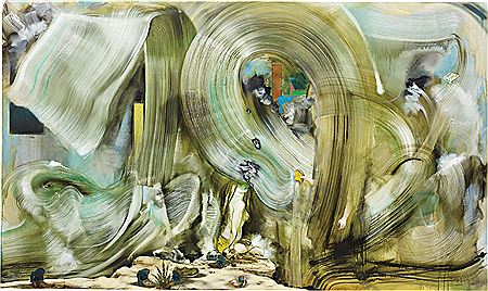 Siren, 2011 by Nigel Cooke - Auction record, sale price, and art valuation. Compare with similar artists and explore comparable artworks.