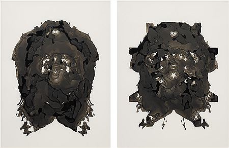 Untitled Portrait (Diptych) , 2008 (2)