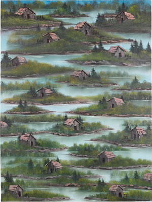 Sample artwork by Neill Raitt (Born 1986), known for landscape paintings - View similar artists and auction records